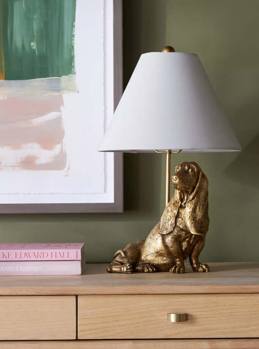 Basset Hound Table Lamp